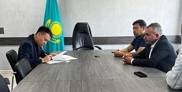 Заключен меморандум между управлением и компанией АО «Казтелепорт»